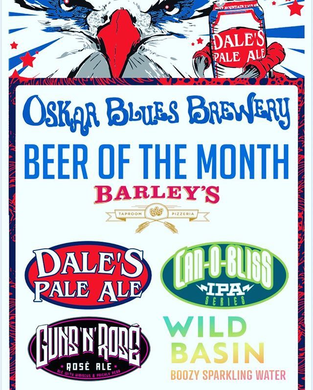 OskarBluesTN's tweet image. Starting May 1st Oskar Blues is Beer of the Month at Barley’s Maryville! May 15th Pint Night with Oskar Blues &amp;amp; HiWire Brewing; come drink some beers and grab some swag! #craftbeer #craftcans #craftdraft #collaboration #beer #barleysmaryville #oskarblues… bit.ly/2vDvP8h