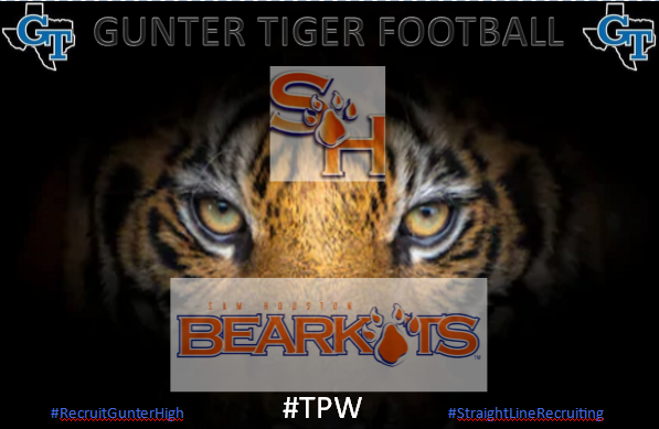 gunter_football's tweet photo. Gunter Tiger Football would like to thank @CoachHen_1 of @BearkatsFB for stopping by today to see our #Classof2020 prospects. Come see some great @GunterHSTigers and find out why we are "The best hour of recruiting you will spend in North Texas." #RecruitGunterHigh https://t.co/EdDMSaZHfm