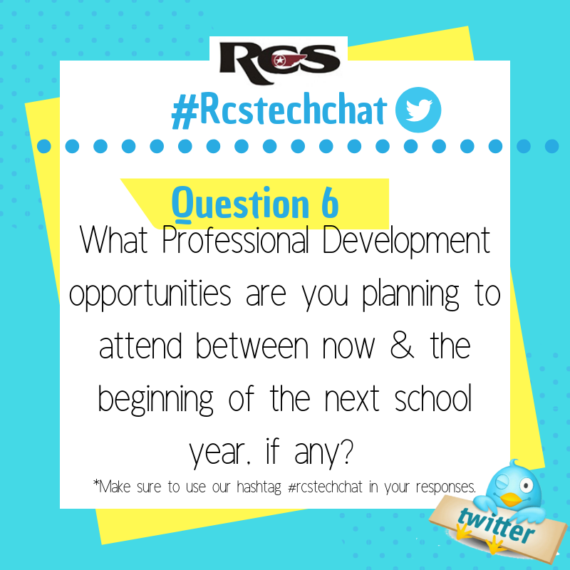 smithstrcs's tweet photo. #RCSTechChat https://t.co/pJ87amPipl