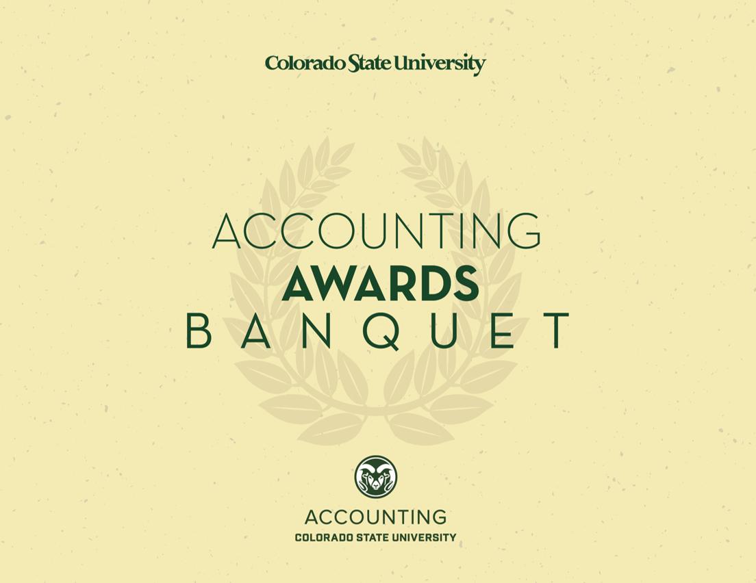 Today's the day! The Accounting Awards Banquet is tonight in the LSC Ballrooms C &amp; D. Networking and Registration begins at 5:30 pm, and the event will begin promptly at 6:00 pm. The dress code is business professional, so make sure you dress to impress!