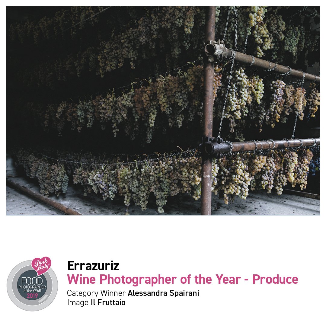 World Food Photography Awards (@foodphotoaward) on Twitter photo Congratulations to Alessandra Spairani, winner of the <a href="/errazurizwines/">Errazuriz Wines</a> Wine Photographer of the Year - Produce category with Il Fruttaio #FoodPhotoAward19 Congratulations to Alessandra Spairani, winner of the <a href="/errazurizwines/">Errazuriz Wines</a> Wine Photographer of the Year - Produce category with Il Fruttaio #FoodPhotoAward19