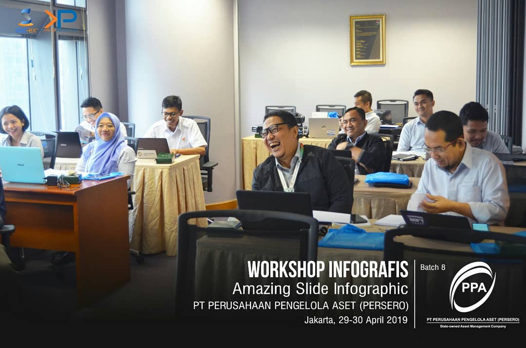 Istikumayati's tweet photo. Alhamdulillah
#PelatihanInfografis batch-8 w/ PT. Perusahaan Pengelola Aset berjalan lancar
0857-3333-0407
https://t.co/DBSNwzoYuX
#PakarSlide #SlideDesigner #PakarInfografis #WorkshopInfografis #VisualisasiData #DokterSlide #TrainingSlide #AmazingSlideInfographic #AmazingSlide https://t.co/eWBCvW8870