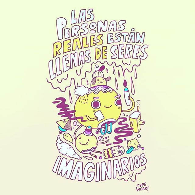 Estamos llenos de seres imaginarios 🌚🎉👹🤡👾