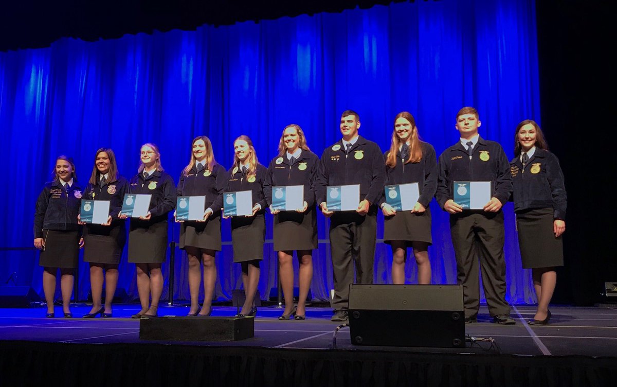 2019 Career passport recipients! #okffa19 #FFA #ffajustone