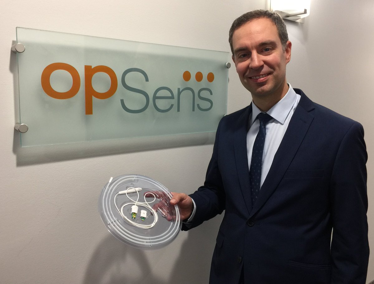 LumiraVentures's tweet image. #Opsens #Medical CEO, Louis Laflamme, CPA, CA discusses FFR-guided treatment, its product #OptoWire &amp;amp; how they are delivering value for shareholders at  #BBHIC2019 @bloomburton #medtech #medicaldevice #healthcare  #healthtech #guidewire #coronary #lifesciences #innovation