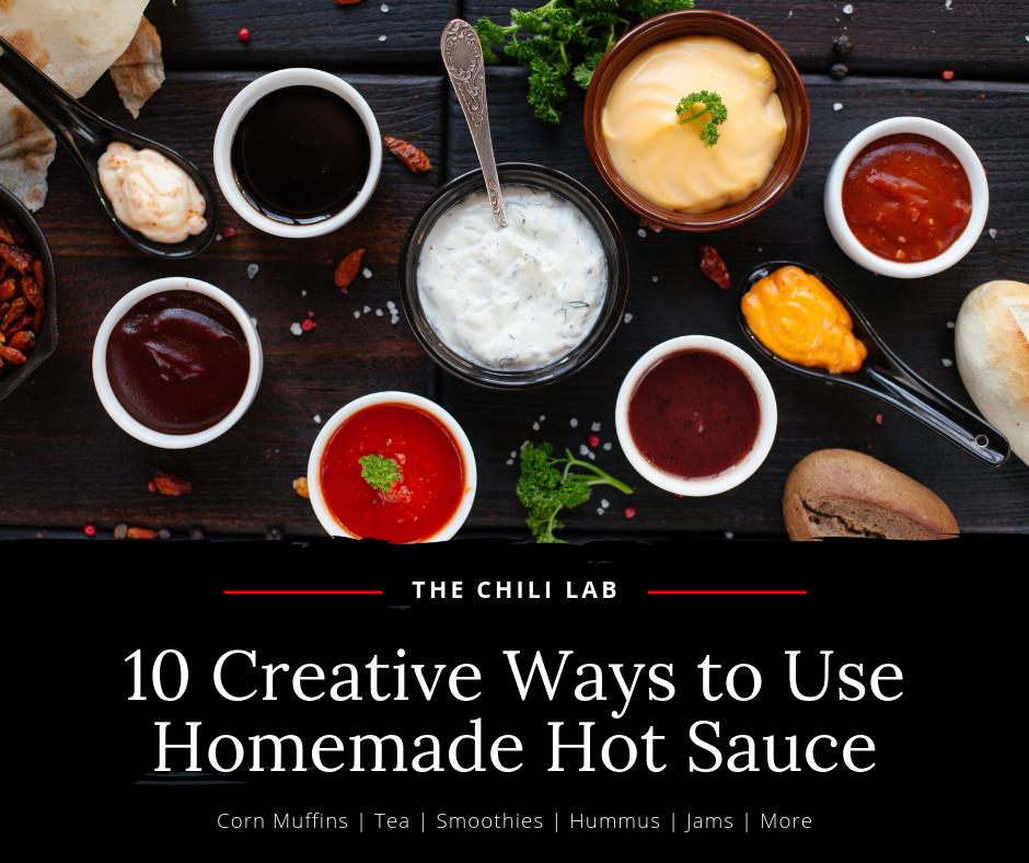 TheChiliLab's tweet image. We encourage people to #GoBeyondHeat &amp;amp; get a little creative.

Here are 10 ways to use #hotsauce more creatively. These are tailored to match flavor profiles of 2 hot sauces you make w/ our #Homemade Hot Sauce Kit.

Learn:
thechililab.com/blogs/news/10-…

#TuesdayThoughts