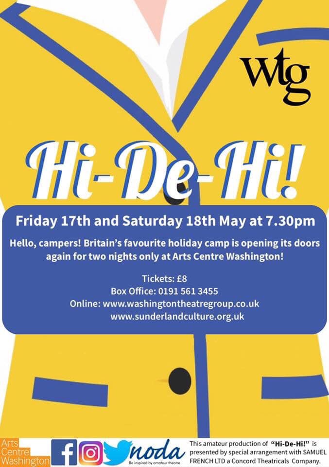 wtg_uk's tweet image. Hi-De-Hi campers! Not long until show time! Tickets are selling fast!
