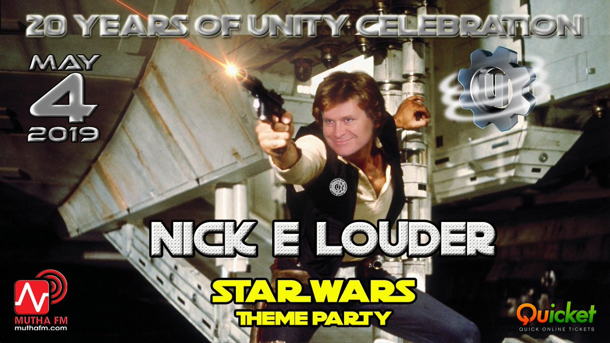 UnityClubSA's tweet photo. UNITY - DJ Announcement 
This man is the loudest man in the Southern Hemisphere, one the original founder's of Club UNITY spinning the cog at light-speed and bringing the force to UNITY - 20 Year Celebration on the 4th of May 2019, its... NICK E LOUDER!

https://t.co/kJt8Ip0Vvd https://t.co/QpkYza2pKD