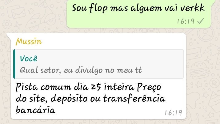 JMDynasty's tweet photo. ⚠️MINHA AMIGA ESTA VENDENDO UM INGRESSO⚠️

--Quem estiver interessado me chama na dm que passo o número dela-- https://t.co/mGOwBhQorl