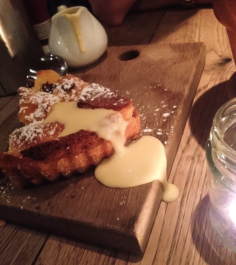 WeWantPlates's tweet photo. If only someone would invent a round, ceramic vessel with a lip to prevent custard spillage.

(Pic: @stakgeorge) https://t.co/r7Rgzj6Xen