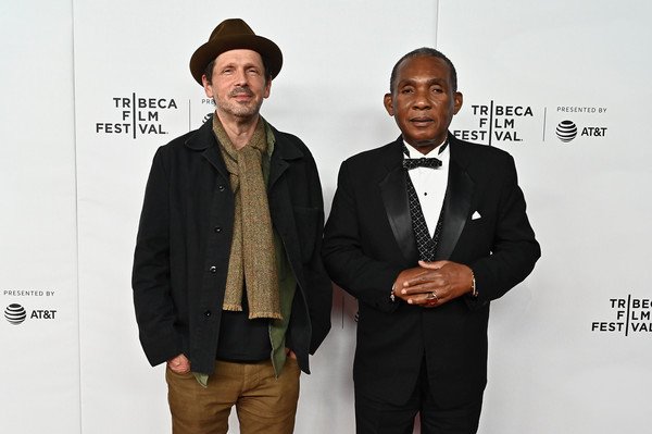 Director <a href="/PeterWebber/">Peter Webber</a> and singer Ken Boothe attend "Inna De Yard: The Soul Of Jamaica" - during 2019 Tribeca Film Festival at Spring Studio on April 29, 2019, in New York City. #InnaDeYard #Tribeca2019 

facebook.com/PeterWebberFil…