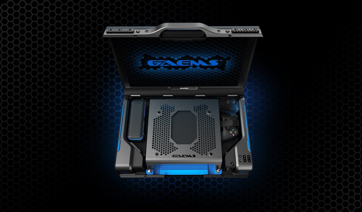 The GAEMS Guardian, a portable gaming setup built for streamers, has launched an Indiegogo crowdfunding campaign. #streaming #ps4 #xboxone #twitch #gamingnews #crowdfunding | launchpartygaming.com/news/2019/the-…