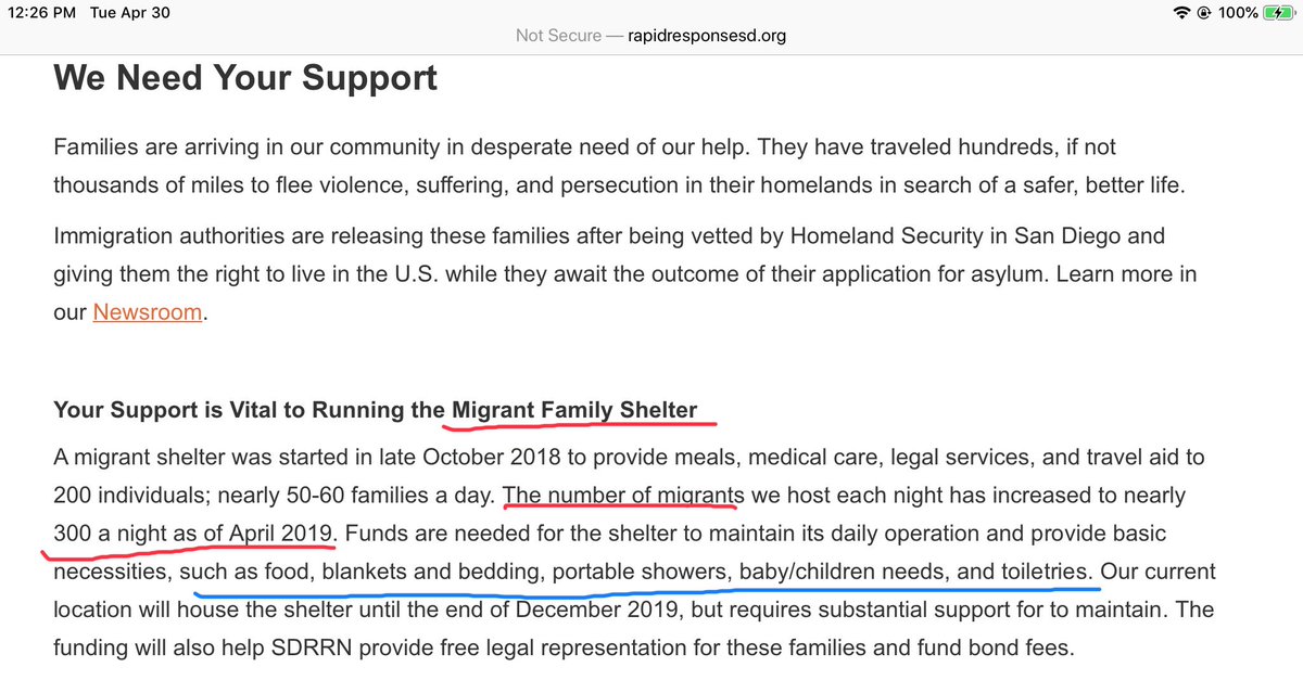 13. San Diego Rapid Response NetworkThis coalition of human rights & service orgs runs a shelter that assists recently released migrant families with food, clothing and basic necessities.amazon wishlist:  https://www.amazon.com/registry/wishlist/378R4D1GVELQF/ref=cm_sw_em_r_mt_mt__wl?fbclid=IwAR0uYZdZt0Ymosjn10QNMvSsPXX8rXSJJVinBiPMku7fT5oRV8d3oflZDs0gofundme:  https://www.gofundme.com/migrantreliefsd 