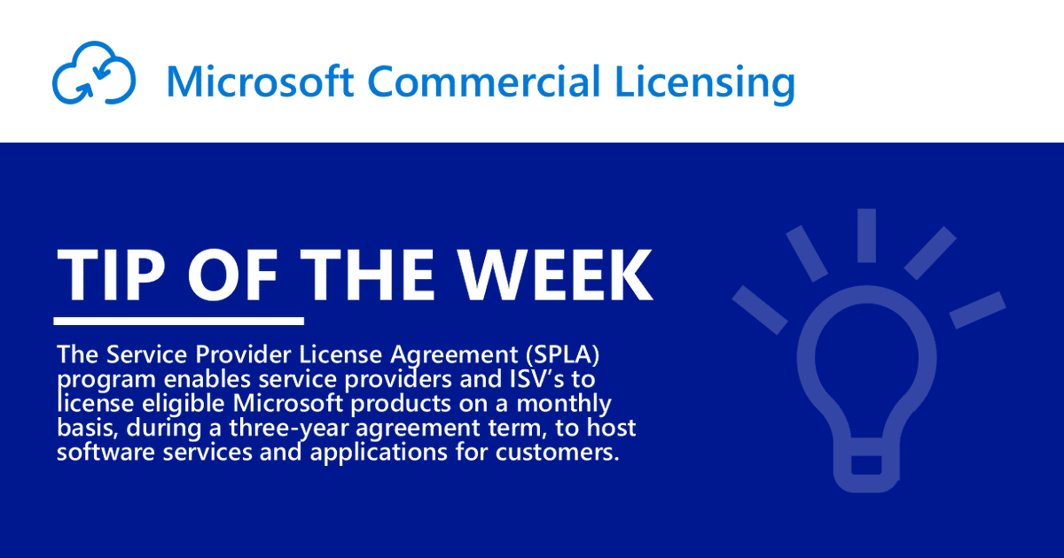 Microsoft Commercial Licensing tweet media