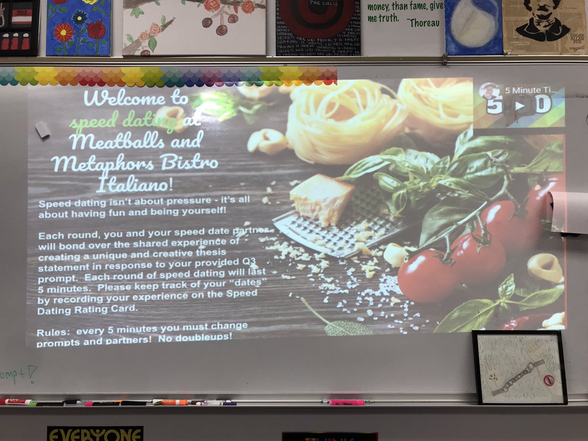 MrsH_AVID's tweet photo. @PSHSWildcats AP Lit students engaged in Q3 speed dating!  Thanks @mrronclark_ for the inspiration!!  #thisiswhyweAP https://t.co/SBTZtv2i4u