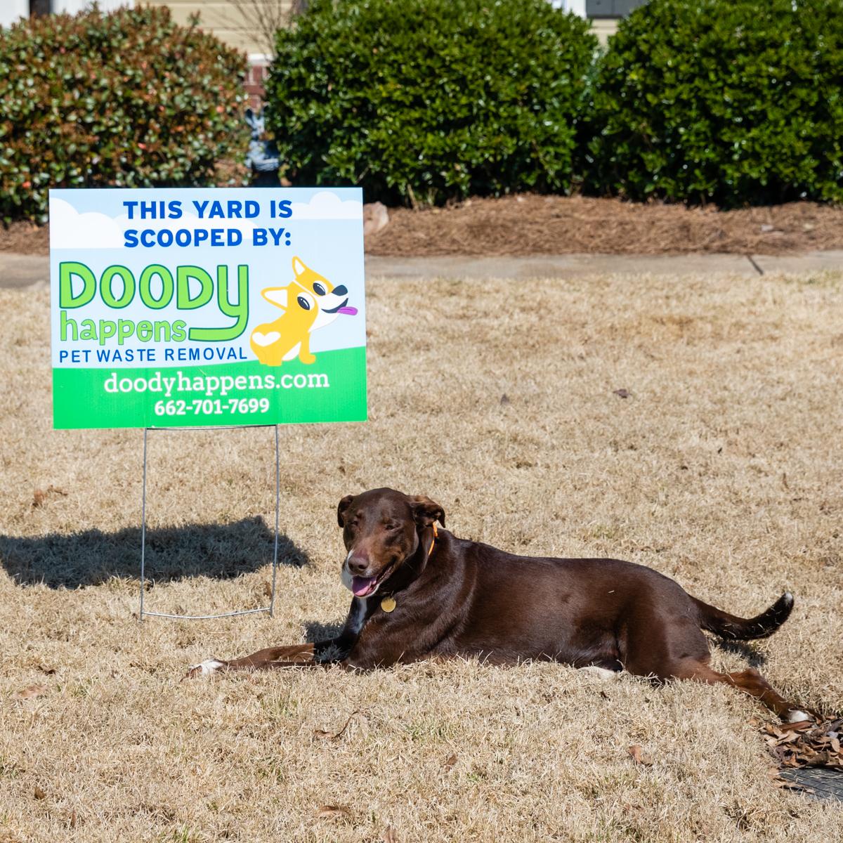Doody Happens, but that doesn’t mean you have to settle for a dirty yard. We can help.