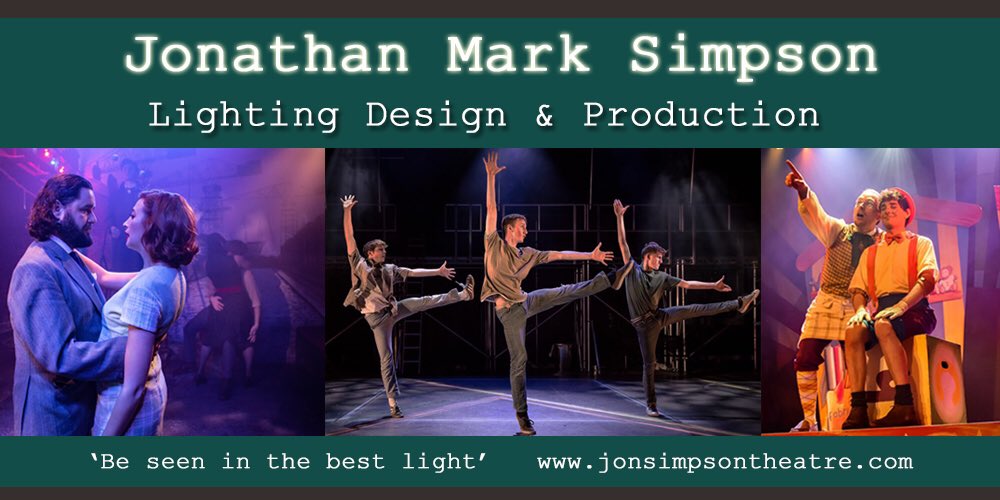 JonMSimpson's tweet image. Are you looking for a Lighting Designer for your next show or event? Get in touch via jonsimpsontheatre.com With 20 years of experience in the industry, I can create the perfect atmosphere for your production. Recent clients include @SDWCProductions @Immersion_Thtr @ALRADrama