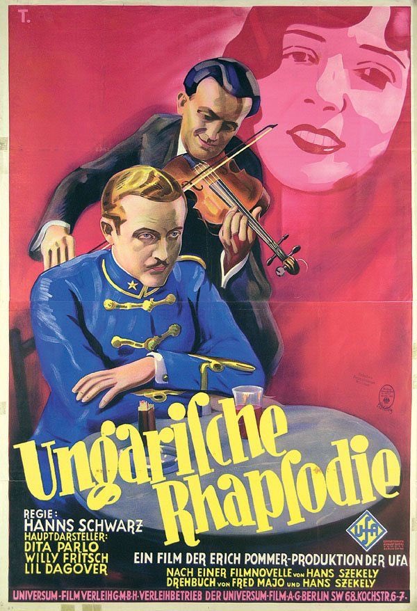 kenbioscope's tweet photo. For the next KB 8th May we present HUNGARIAN RHAPSODY - Ungarische Rhapsodie (1928) 35mm an UFA production dir. Hanns Schwarz starring Dita Parlo, Willy Fritsch &amp; Lil Dagover with accompaniment from John Sweeney &amp; intro’d by Michelle Facey @best2vilmabanky https://t.co/BPfks0AIkO https://t.co/QXSJID5yZ0