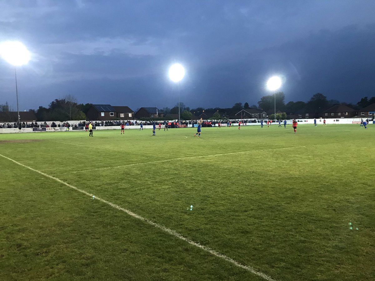 NLWanderers's tweet photo. Tunde Owolabi has doubled @radcliffeboro’s lead. @RamsbottomUtd have a task on their hands to reach the play-off final now. https://t.co/oVOHj0s46x