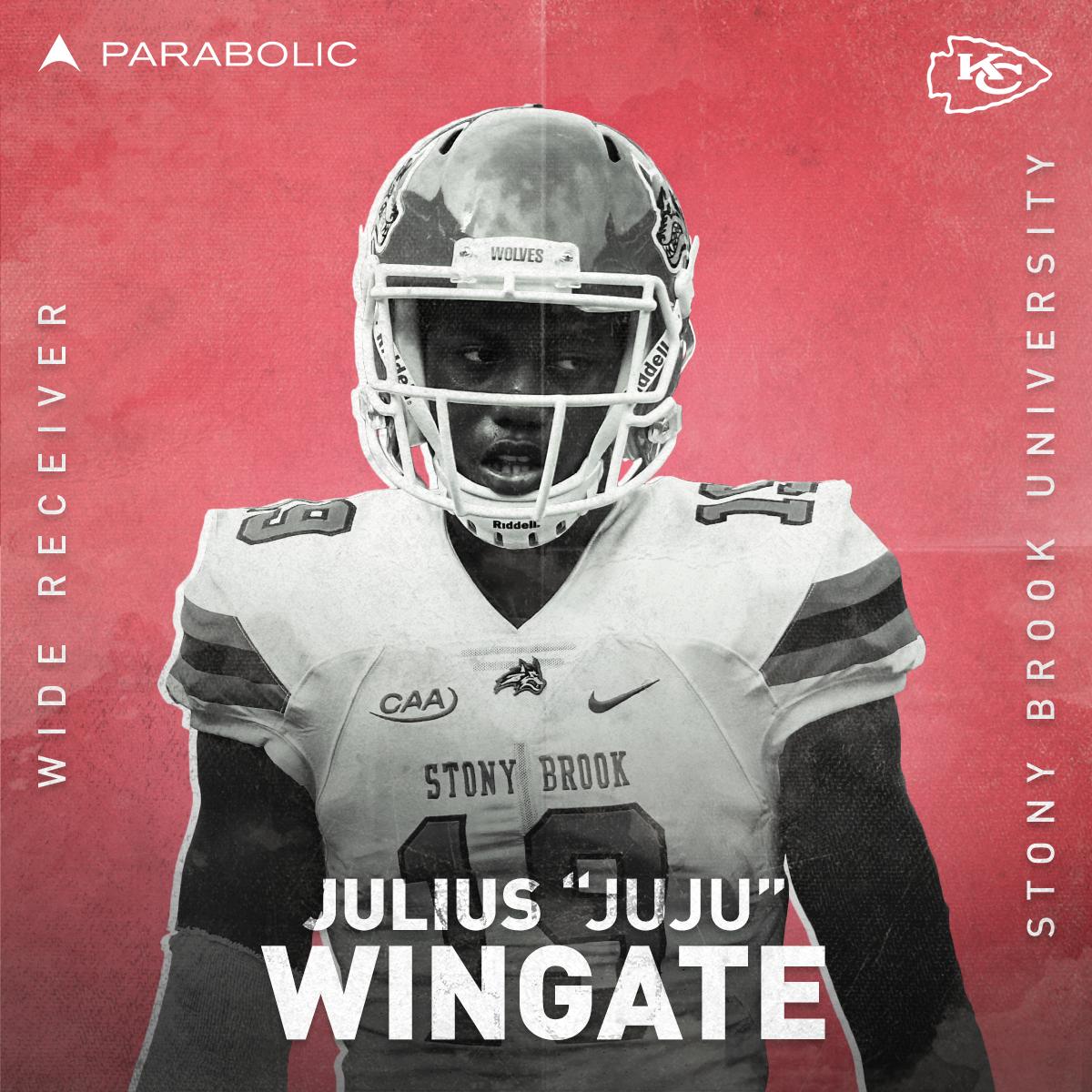 GoParabolic's tweet photo. We are so proud of our guy @juju_wingate for his invite to minicamp with the KC Chiefs. Your hard work and dedication has not gone unnoticed! #teamparabolic #kcchiefs https://t.co/2via0z13uc