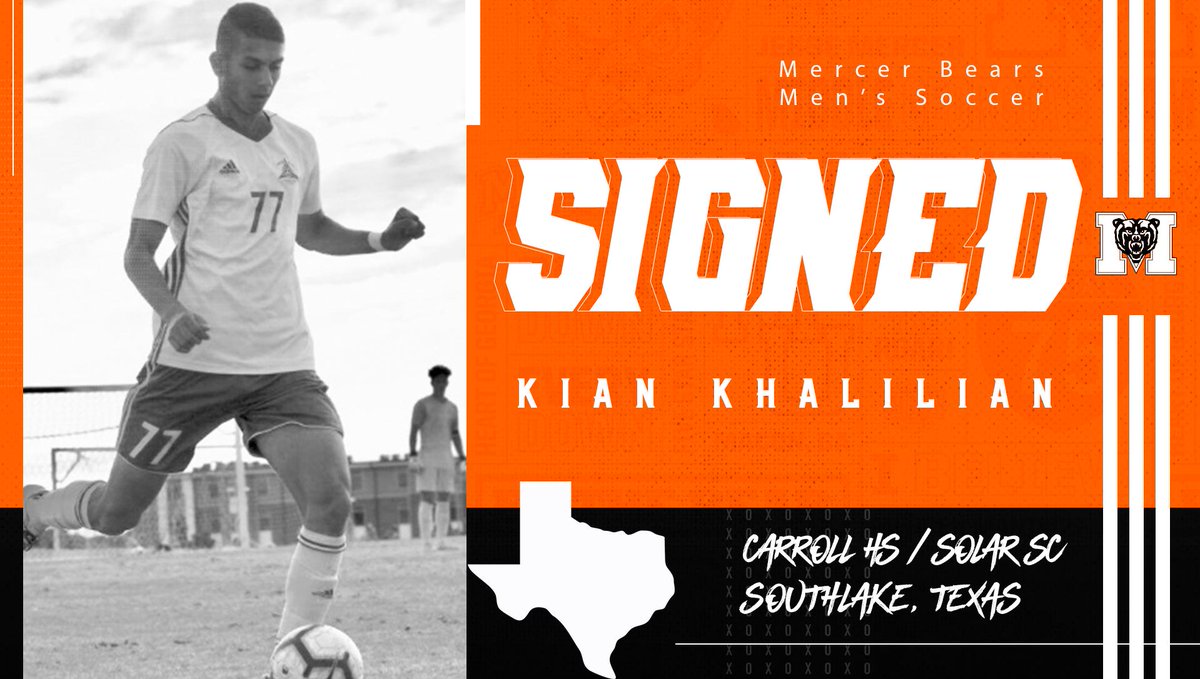 Mercer_MSoccer's tweet photo. Welcome to Mercer, Kian Khalilian! 🐻⚽

#RoarTogether 

🗞: https://t.co/1s4PpUO1xK https://t.co/1s3o05H0yW