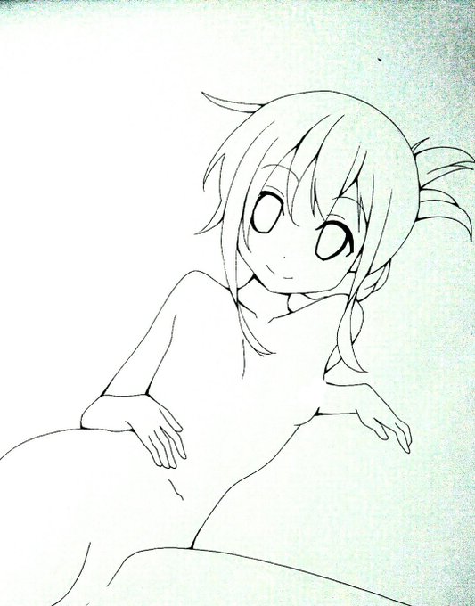 電ちゃん線画～～～ 