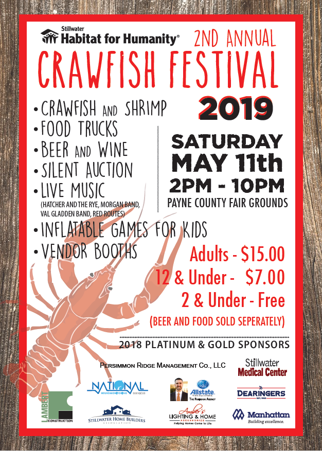 STWHabitat's tweet photo. Join us Saturday May 11th from 2 pm to 10 pm for our Crawfish &amp; shrimp boil, live music, food trucks, drinks, silent auction, vendors, inflatables and so much more. Get tickets at https://t.co/Ruk3ckYAjq! https://t.co/bKhVydZwYO