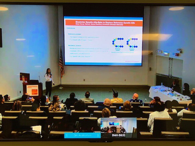 So proud of my pharmacy colleagues presenting at Shark Tank today. Great job Alan Hui, Eileen Chung and George Rodriguez! Dan and Alan were wonderful hosts! #nypsharktank @AngelaGP_NYPHV @NYPHVH <a href="/alanmlevin/">Alan Levin</a> <a href="/Daniel_NYP/">Daniel Wald</a>