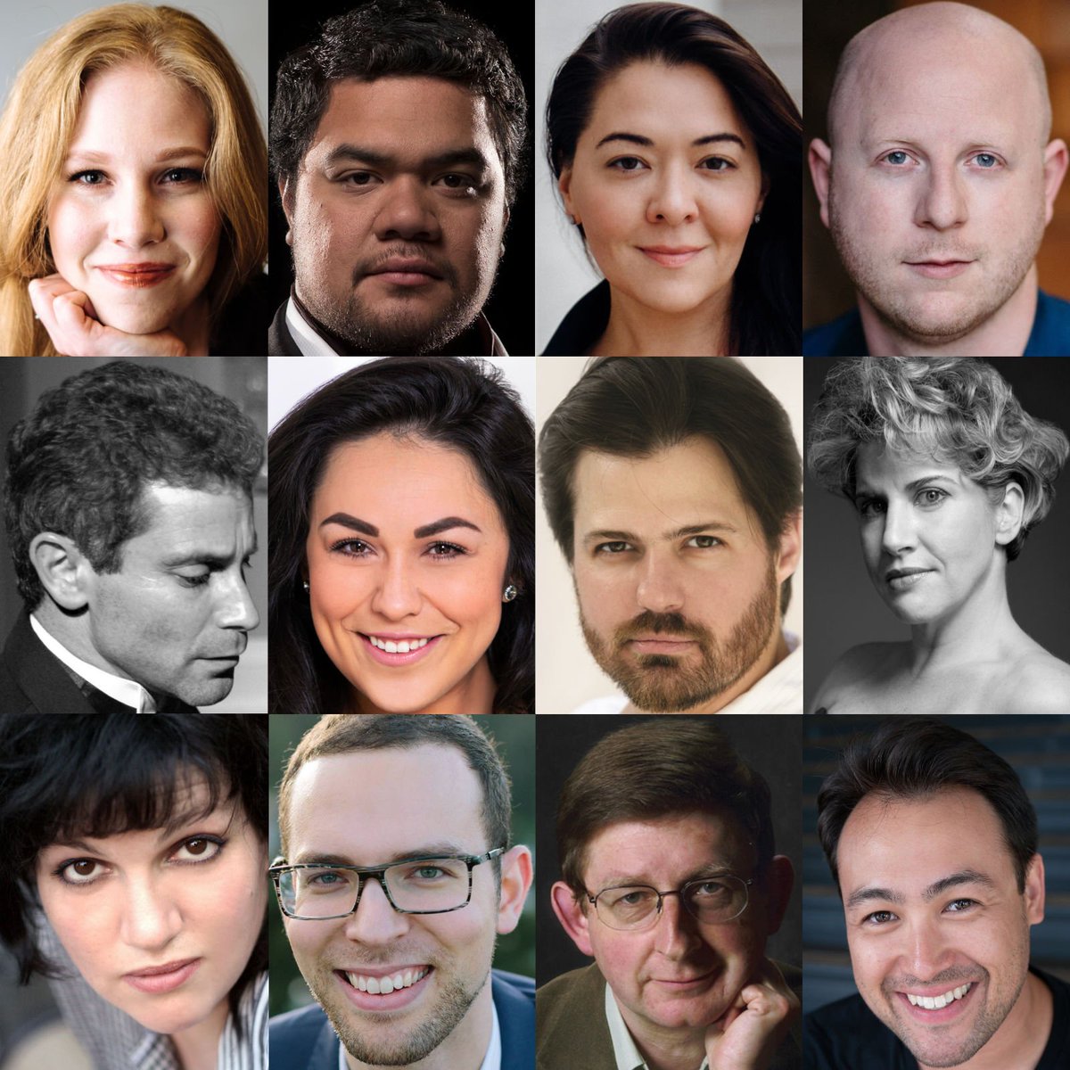 LIEDERALIVE's tweet photo. Introducing our 2019-2020 Artists: @SarahCambidge, Peter Grunberg, Eugene Villanueva, Pene Pati, Ronny Michael Greenberg, Esther Rayo, Kindra Scharich, @jeffreyladeur, @kirkorian3, Simona Snitkovskaya, @heidi_moss Erickson, and John Parr! Learn more: https://t.co/c7k6WgyiGR https://t.co/P2qcjWRBvb