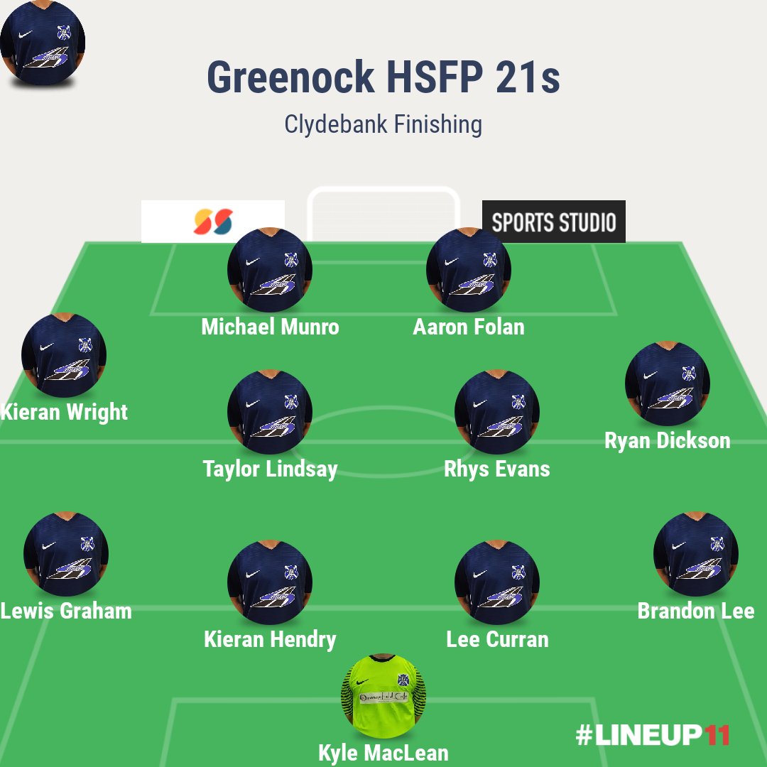 Greenock Hsfp 21s On Twitter Clydebankfc99 1 3 Greenock Hsfp