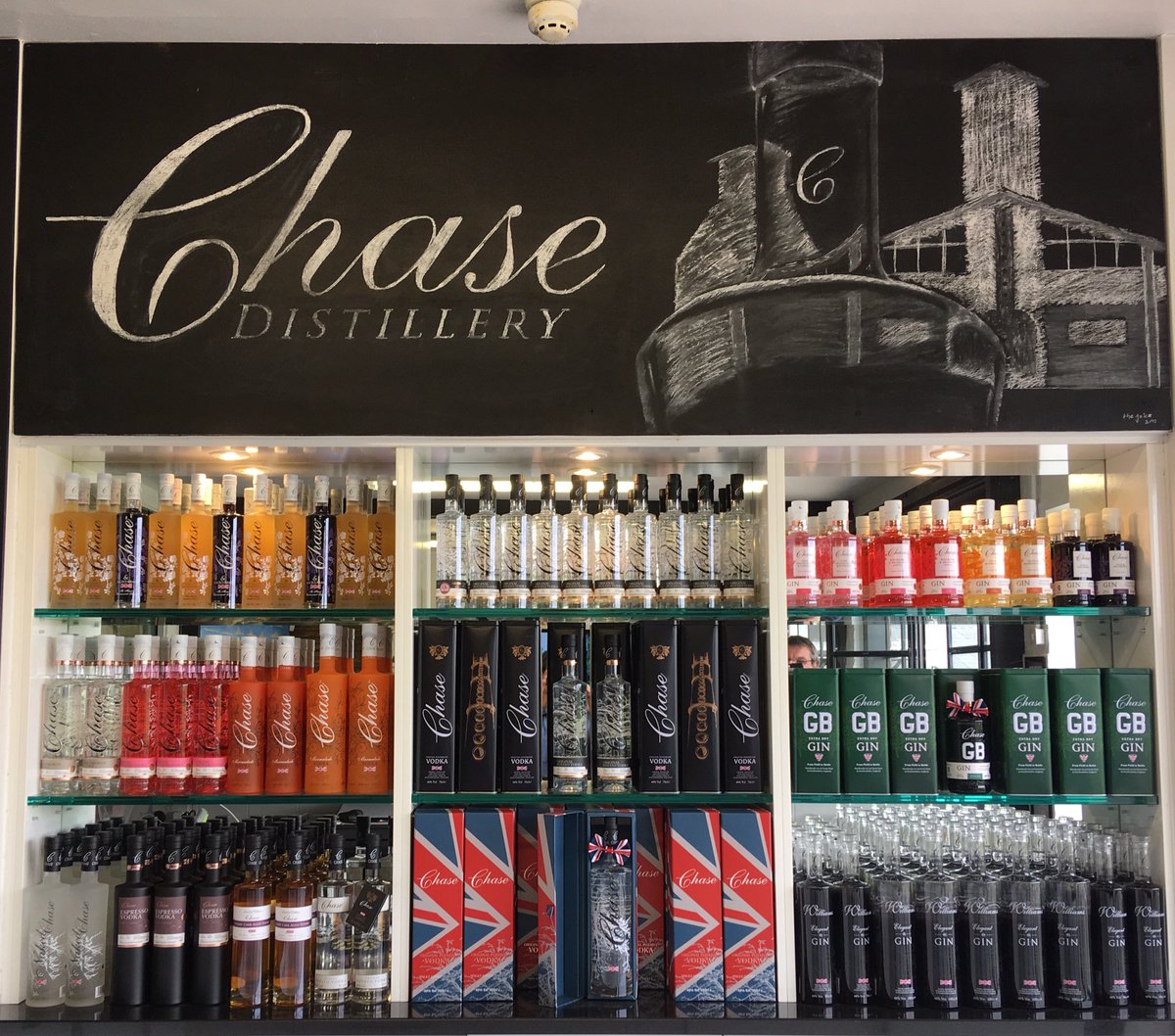 Now that's what I call a bar! Whose for a lock in? @ChaseDistillery #ginheaven #distillerytour <a href="/VisitHfds/">Visit Herefordshire</a>