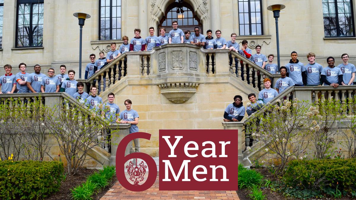 UofDJesuit's tweet photo. On this 45th Anniversary of the Jesuit Academy, we congratulations the 36 seniors who started their Jesuit experience as seventh graders and now proudly bear the title of being "6 Year Men." #JesuitEducated #AMDG https://t.co/CtPedXpK6S