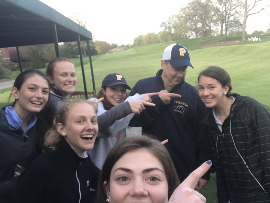 pelgirlsvgolf's tweet photo. Where’s Cath ?!!! Girls fall to a 6-2 record today against Rye. #pgvg #welcomecarolineg #carolinex3 @Coach___P https://t.co/l8EF0Ya7wA