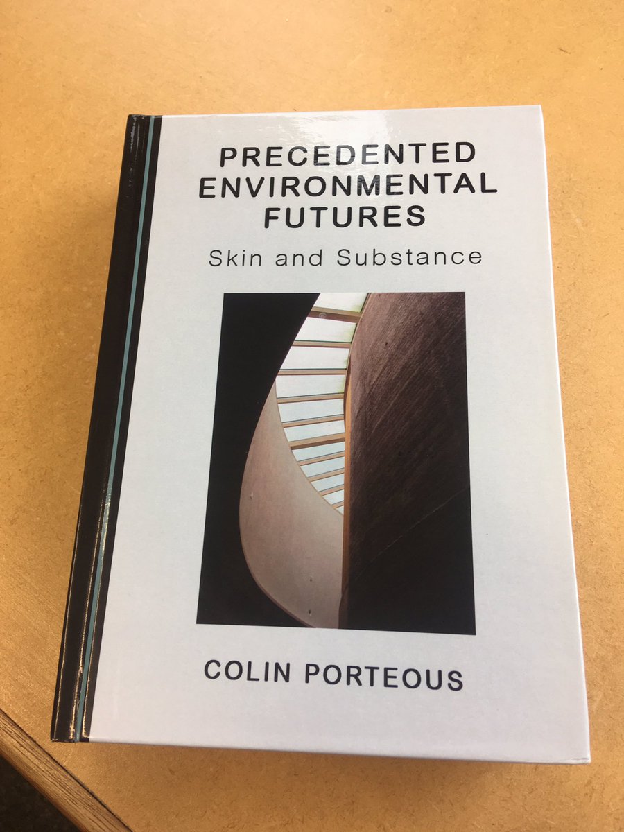 rosaliemenon's tweet photo. Privileged to get my hands on a copy of Prof Colin Porteous’s new book just fresh from the publishers today....#environmentalDesign @MEARUgsa, @GSofAmedia https://t.co/Hg8dVdzupA