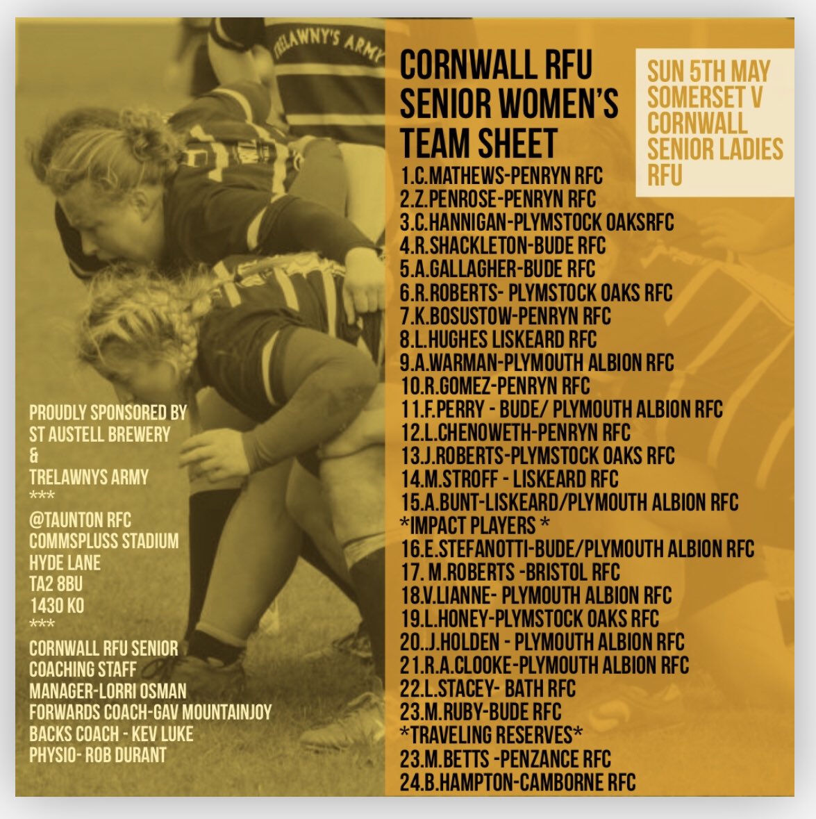 Plymstock Oaks Ladies Rfc tweet media