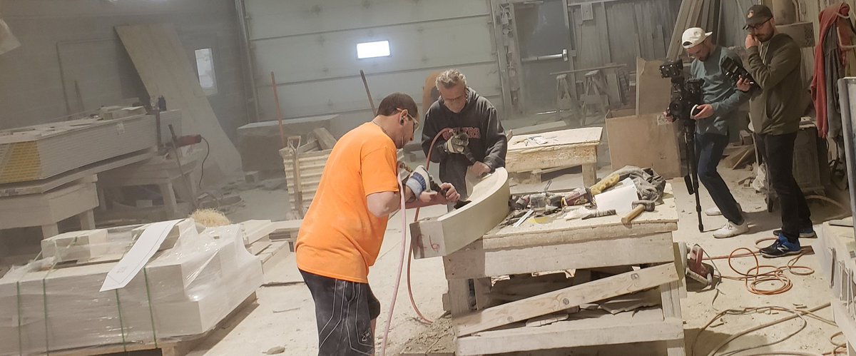 GenerationStoneworks (@genstoneworks) on Twitter photo Thanks <a href="/SheltonSteves/">Stephen Shelton</a> @TIPgh for sending out the film crew so that we could highlight the benefits of hiring graduates from your program and share our craft #manufacturing #IndianaLimestone Thanks <a href="/SheltonSteves/">Stephen Shelton</a> @TIPgh for sending out the film crew so that we could highlight the benefits of hiring graduates from your program and share our craft #manufacturing #IndianaLimestone