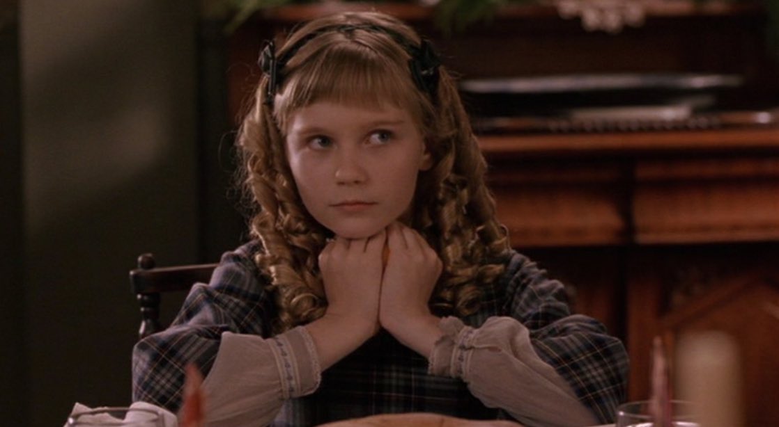 Happy birthday Kirsten Dunst, just adorable in the 1994 film version of Little women. 