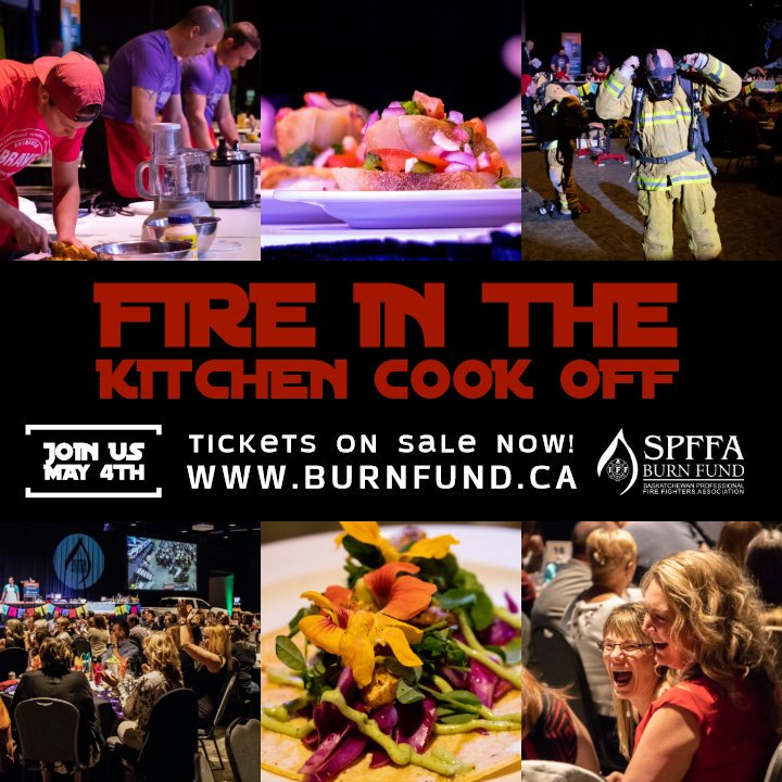 Ticket sales end tomorrow morning! Get yours today at burnfund.ca 

<a href="/PAFirefighters/">P.A. Firefighters</a> @IAFFNewsDesk <a href="/IAFF80/">IAFF 80 Saskatoon Firefighters Union</a> <a href="/IAFF3270/">Saskatoon Paramedics</a> <a href="/spffacookoff/">Fire In The Kitchen Cook Off</a> @saskatoonfire <a href="/SPFFPA/">SPFFPA</a> <a href="/IAFF181/">Regina Fire Fighters</a> @NBattlefordFire #SPFFA #YXE #SASKATOON #YXEEVENTS #SASKATOONING #REGINA #NORTHBATTLEFORD #PRINCEALBERT