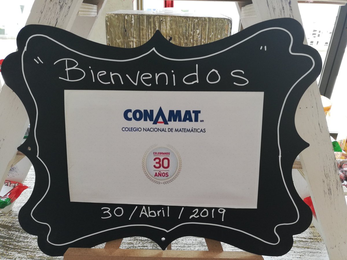 ZebraphoMx's tweet photo. Aniversario 30 de grupo conamat...

#matematicas #conamat #aniversario https://t.co/PUTUDuhf02