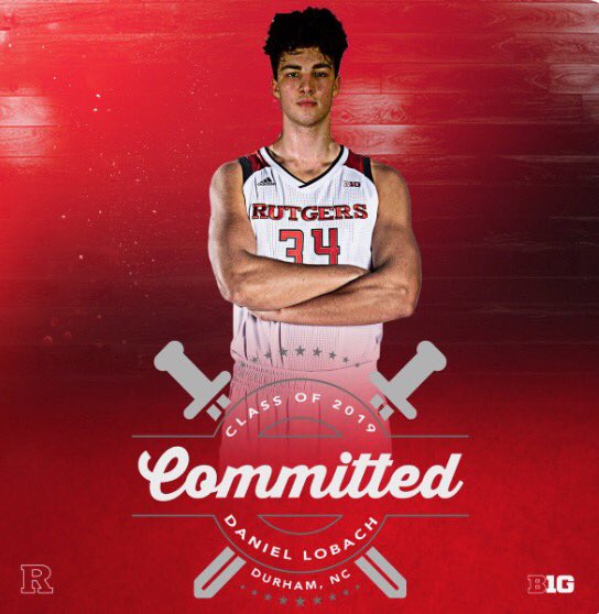Former Eagle, Daniel Lobach, has signed with Rutgers. onthebanks.com/2019/4/29/1852…