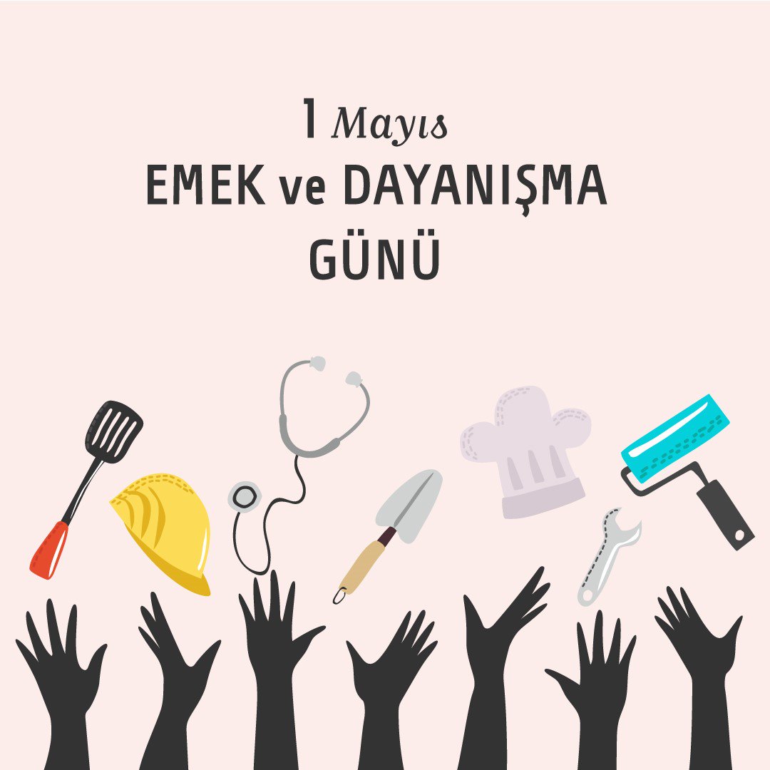 EmlakYonetim's tweet photo. Emlak Yönetim Hizmetleri olarak işçi ve emekçi kardeşlerimizin, ‘1 Mayıs Emek ve Dayanışma Günü’nü tebrik ederiz. https://t.co/pXRATtqKAk