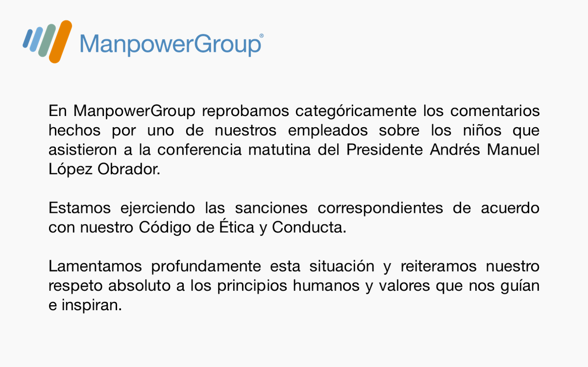 ManpowerMeCA's tweet photo. Nos permitimos informar que: https://t.co/wRprFd0SJ2