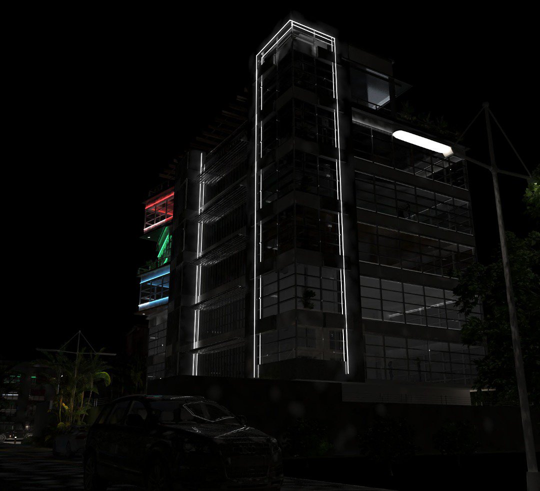 BuildingGenesis's tweet photo. Exterior lighting that stand out #TuesdayMotivation #Genesisengineering https://t.co/JiJY33ztkW
