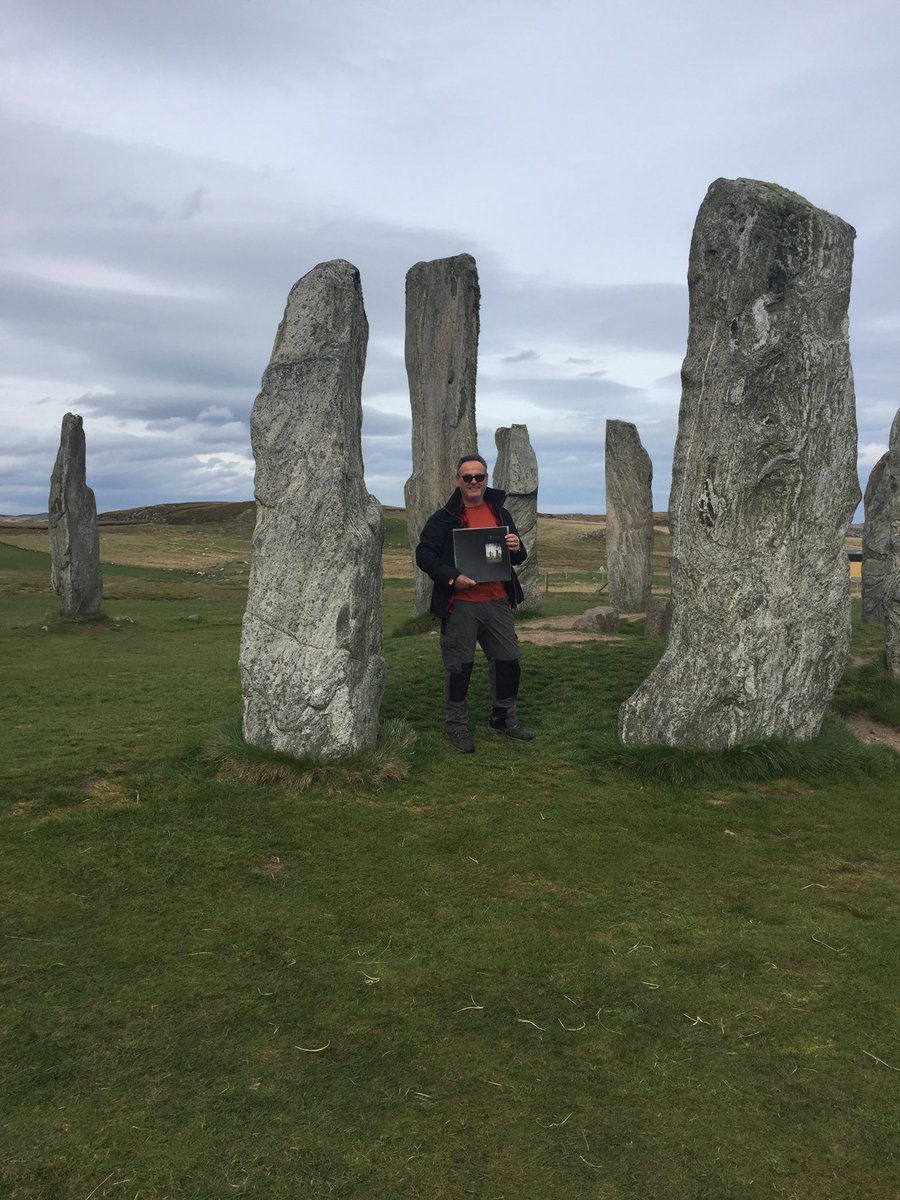 dbwoofy's tweet photo. ⁦@midgeure1⁩ Taken a while,but made the journey #CallanishStandingStones  #OneSmallDay #LamentVinylAlbum #ManOfTwoWorlds #1984/2019 https://t.co/wAjy7XTIhq