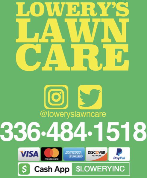 LowerysLawnCare's tweet photo. Serving the Piedmont Triad area! #GoGreen! #WeThinkGreen! 💚 #greensboro #highpoint #winstonsalem #triad #northcarolina #lawncare https://t.co/52z3tzou99