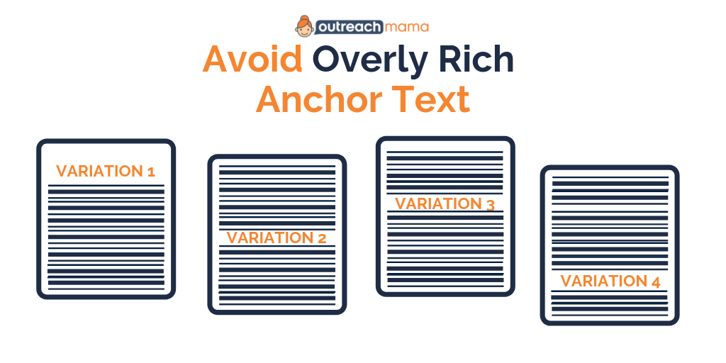 The quickest way to making Google unhappy and slap you with a penalty? 

Use exact keyword rich anchor text all the time!

What should you do?

Spread your anchor text out healthily and naturally across all inbound links.

It's a small tweak, but it makes all the difference.
