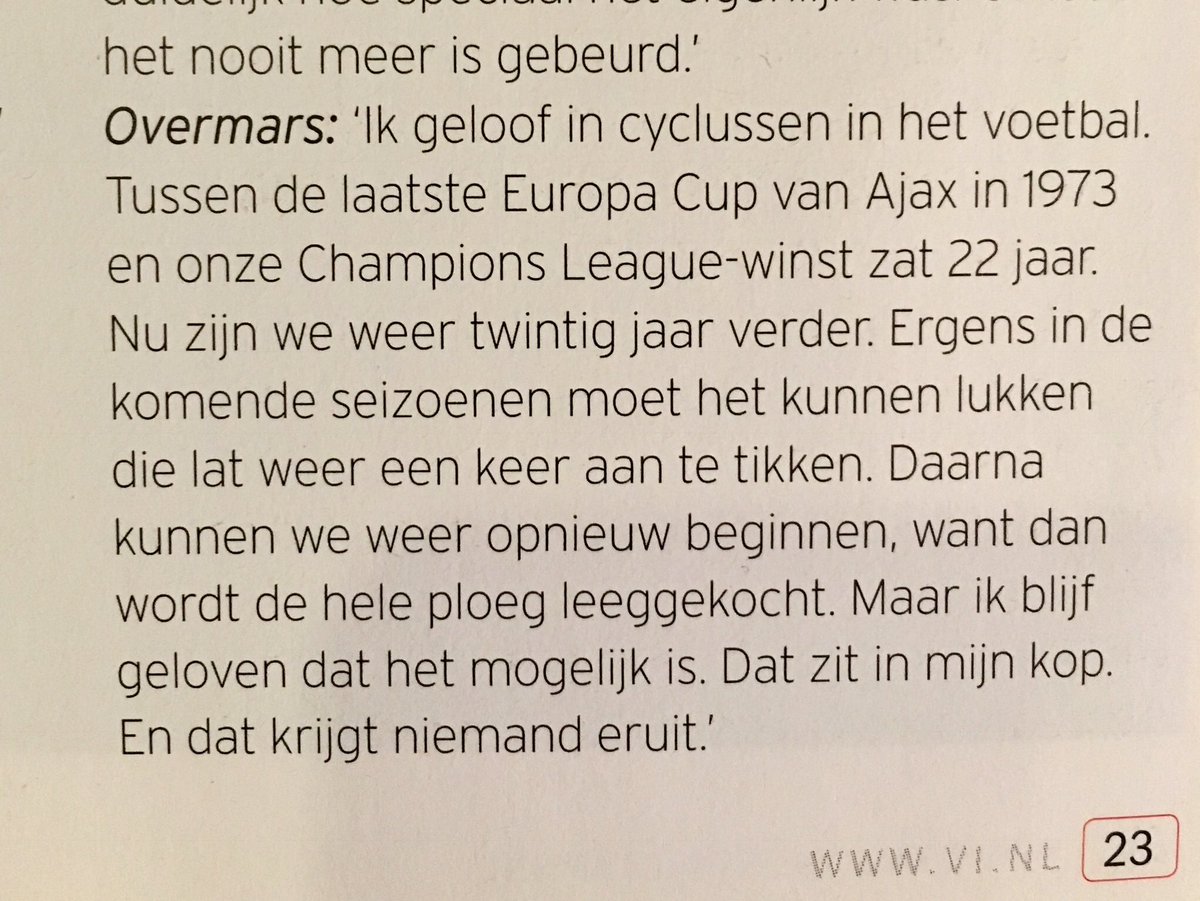 simonzwartkruis's tweet image. Marc Overmars, vier jaar geleden in VI #glazenbol #ajax #totaja