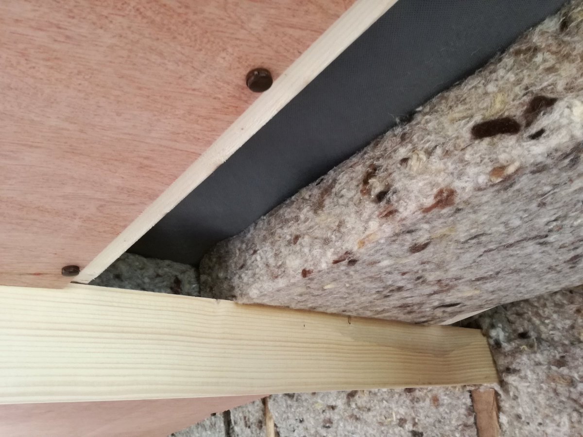 SteamFortLtd's tweet image. #Workshop #Construction
The #SheepWoolInsulation going into the walls and ceiling. A really great material to work with. no need for ppe that is required for other more common insulation materials.
Used both @_BlackMountain &amp;amp; @thermafleeceUK