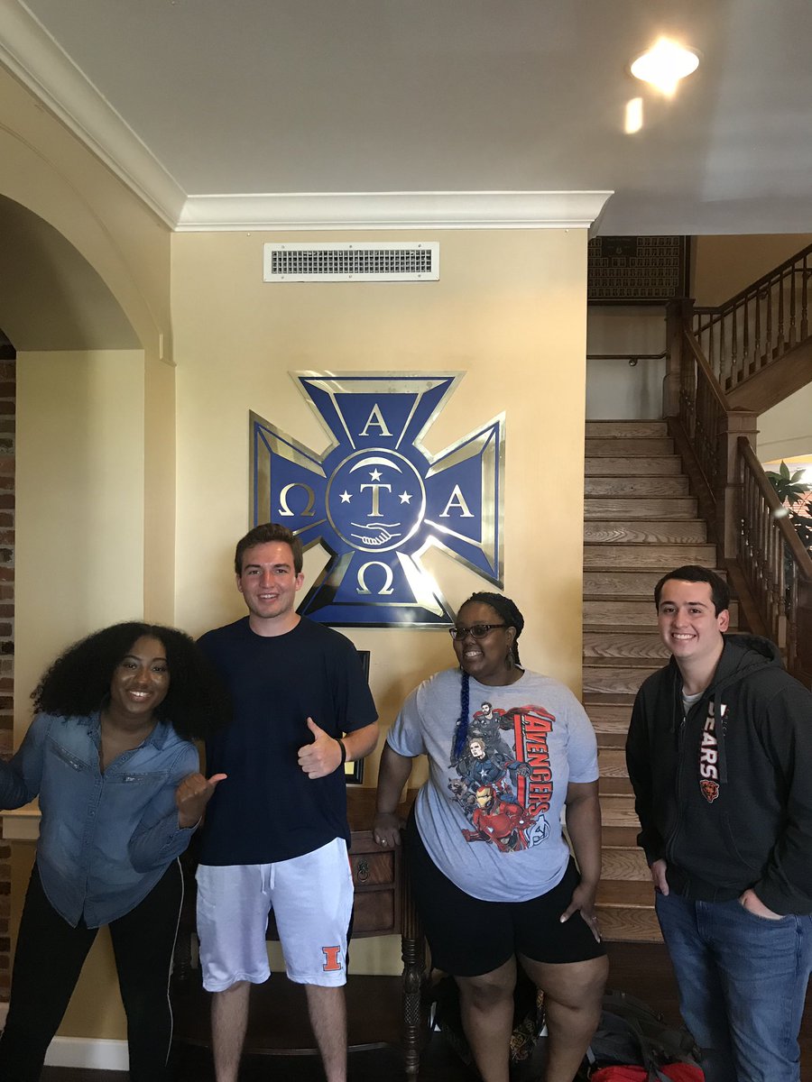 Thank you to brother Bentz and his WGST 3270 class group on speaking to our chapter about single parent fathers and their rights during last nights dinner!!