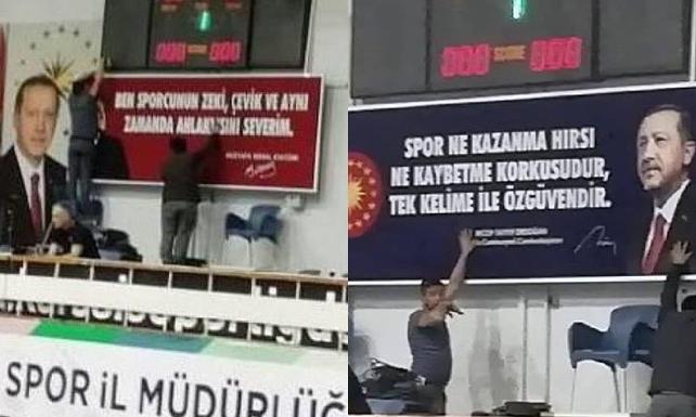 Atatürk'ün sözünü indirip yerine Erdoğan'ın sözünü astılar
cumhuriyet.com.tr/haber/turkiye/…